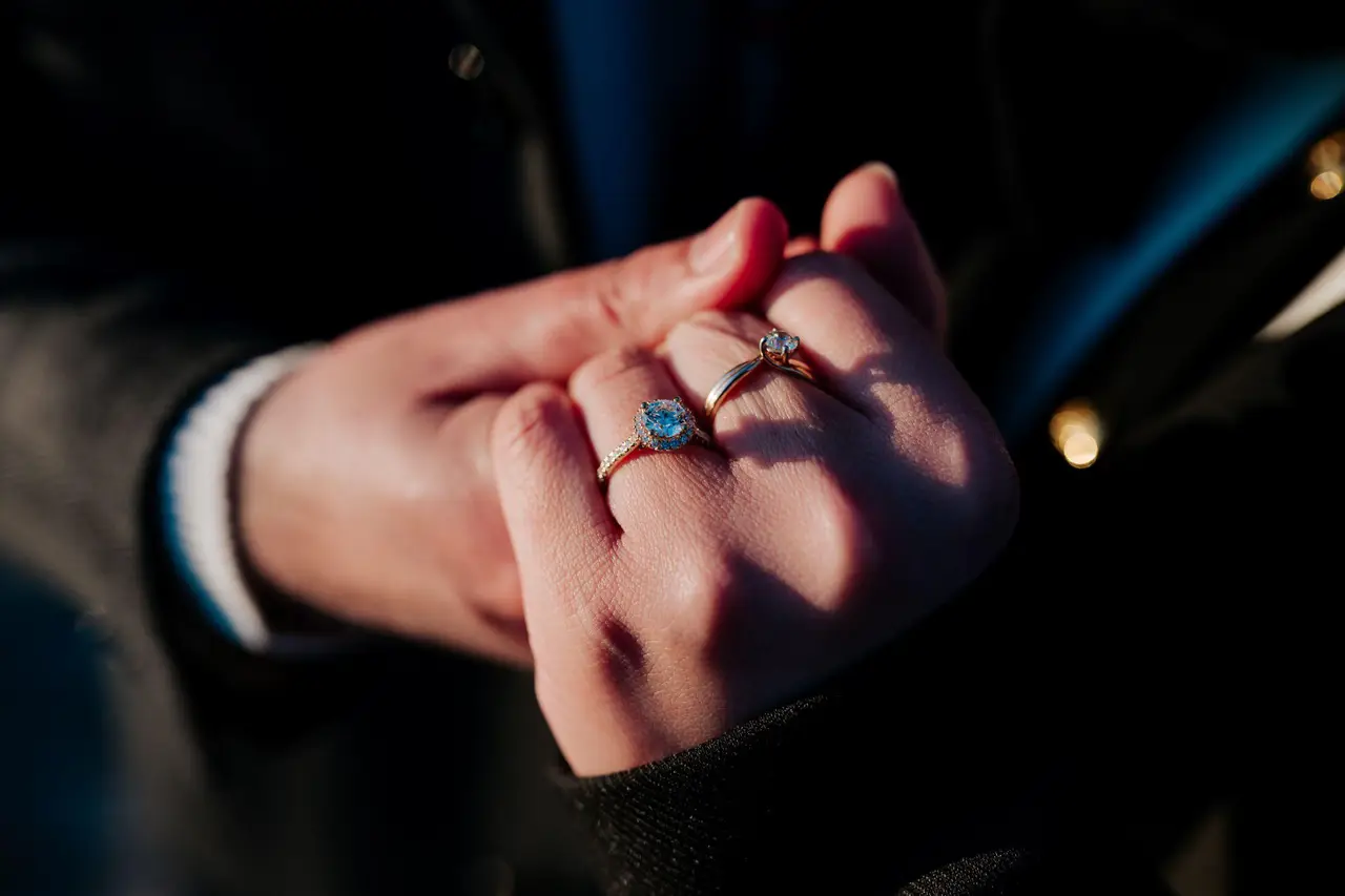 Manny and Arbie at their proposal